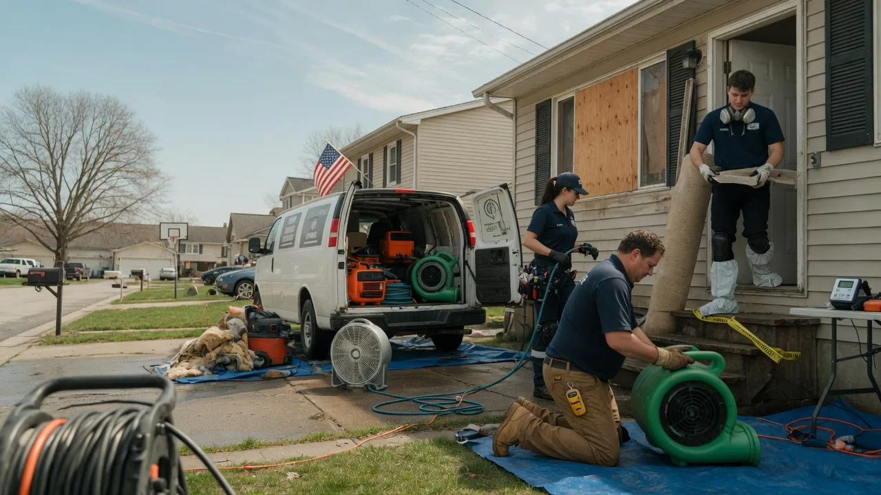 Water Damage Restoration in Luxor, PA near me